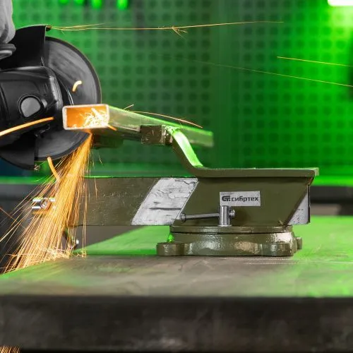 Тиски слесарные, 125 мм, стальные, поворотные Сибртех фото 15 Тиски слесарные, 125 мм, стальные, поворотные Сибртех фото 15