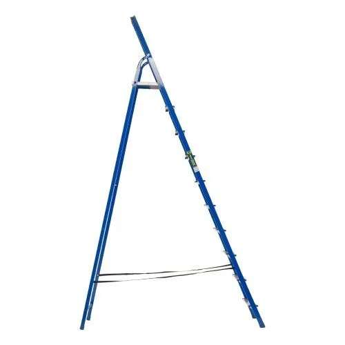 Стремянка, 10 ступеней, стальной профиль, алюминиевые ступени Сибртех фото 9 Стремянка, 10 ступеней, стальной профиль, алюминиевые ступени Сибртех фото 9