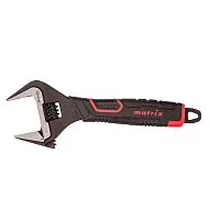 Ключ разводной, тонкие губки, фосфатированный, двухкомпонентная рукоятка, 200 мм, PRO Matrix Ключ разводной, тонкие губки, фосфатированный, двухкомпонентная рукоятка, 200 мм, PRO Matrix