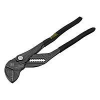 Клещи переставные, кнопочный механизм, обливные рукоятки, сантехнические, 250 мм Denzel