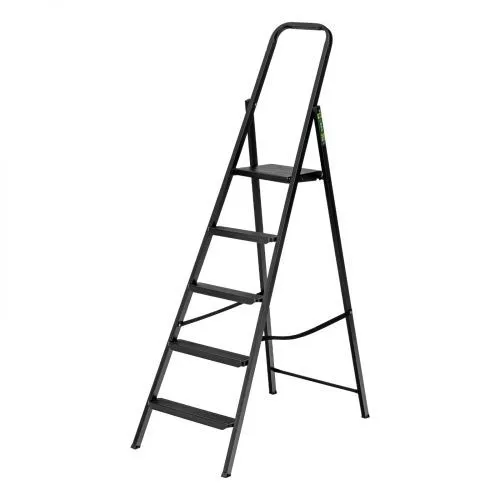 Стремянка 5 ступеней, компактная, стальная Сибртех Стремянка 5 ступеней, компактная, стальная Сибртех