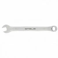 Ключ комбинированный, 12 мм, CrV, матовый хром Stels