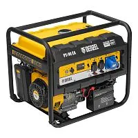 Генератор бензиновый PS 90 EA, 9.0 кВт, 230В, 25 л, коннектор автоматики, электростартер Denzel