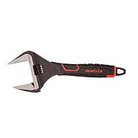 Ключ разводной, тонкие губки, фосфатированный, двухкомпонентная рукоятка, 300 мм, PRO Matrix Ключ разводной, тонкие губки, фосфатированный, двухкомпонентная рукоятка, 300 мм, PRO Matrix