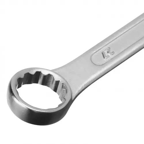 Ключ комбинированный, 27 мм, хромированный Sparta фото 3 Ключ комбинированный, 27 мм, хромированный Sparta фото 3