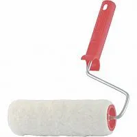 Валик "Натуральный мех", в сборе, 100 мм, D 48 мм, D ручки 6 мм, крепление шплинтом Сибртех