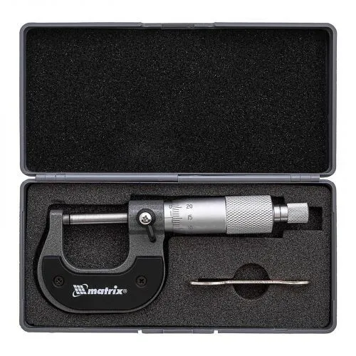 Микрометр механический,0-25 мм Matrix фото 5