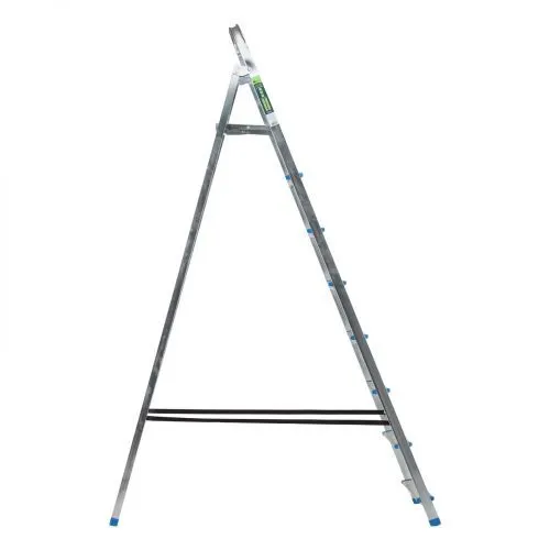 Стремянка, 8 ступеней, стальная, оцинкованная Сибртех фото 4 Стремянка, 8 ступеней, стальная, оцинкованная Сибртех фото 4