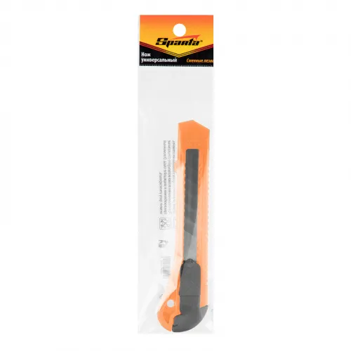 Нож, 18 мм, выдвижное лезвие Sparta фото 5 Нож, 18 мм, выдвижное лезвие Sparta фото 5