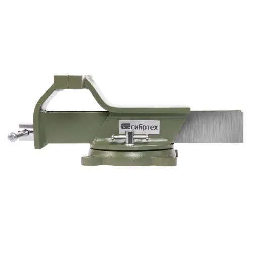 Тиски слесарные, 150 мм, стальные, поворотные Сибртех фото 11