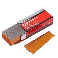 Гвозди финишные, (шпильки) 23GA для пневматического нейлера финишного D 0.64 мм, длина 18 мм, 5000 шт Matrix