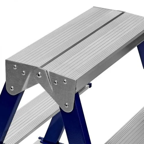 Стремянка двусторонняя 4 ступени, стальная, Сибртех фото 10 Стремянка двусторонняя 4 ступени, стальная, Сибртех фото 10