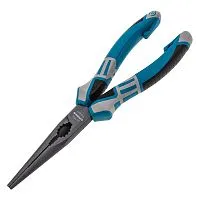 Длинногубцы прямые 205 мм, трехкомпонентные рукоятки Gross Длинногубцы прямые 205 мм, трехкомпонентные рукоятки Gross