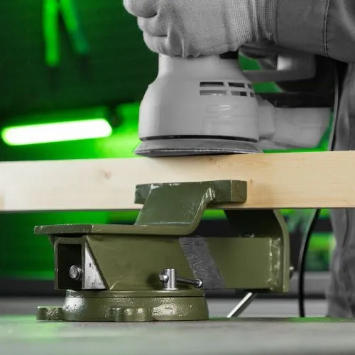 Тиски слесарные, 125 мм, стальные, поворотные Сибртех фото 2 Тиски слесарные, 125 мм, стальные, поворотные Сибртех фото 2