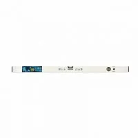 Уровень алюминиевый, 1000 мм, фрезерованный, 3 глазка, магнитный Gross