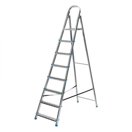 Стремянка, 8 ступеней, стальная, оцинкованная Сибртех Стремянка, 8 ступеней, стальная, оцинкованная Сибртех