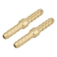 Штуцер "елка" двусторонний соединительный под шланг 6 мм, 2 шт Stels