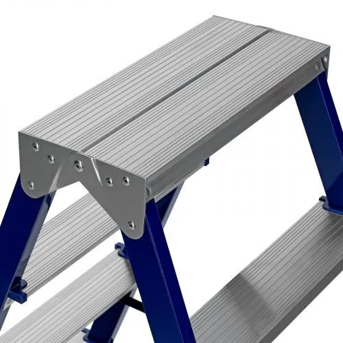 Стремянка двусторонняя 6 ступеней, стальная, Сибртех фото 10 Стремянка двусторонняя 6 ступеней, стальная, Сибртех фото 10