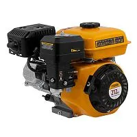 Двигатель бензиновый RX-17S, 7 л.с., 212 см3, горизонтальный вал шлиц 25 мм Denzel