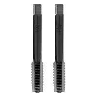 Метчик ручной М10 х 1.25 мм, комплект из 2 шт Сибртех