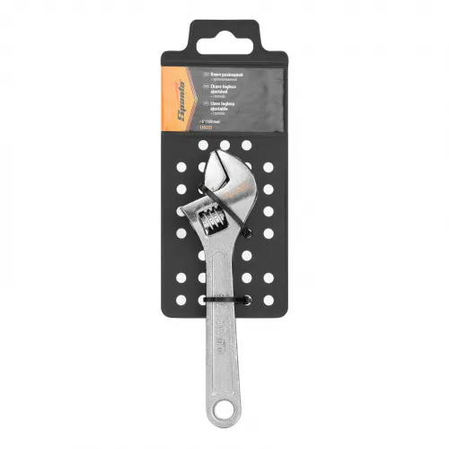 Ключ разводной, 150 мм, хромированный Sparta фото 3 Ключ разводной, 150 мм, хромированный Sparta фото 3