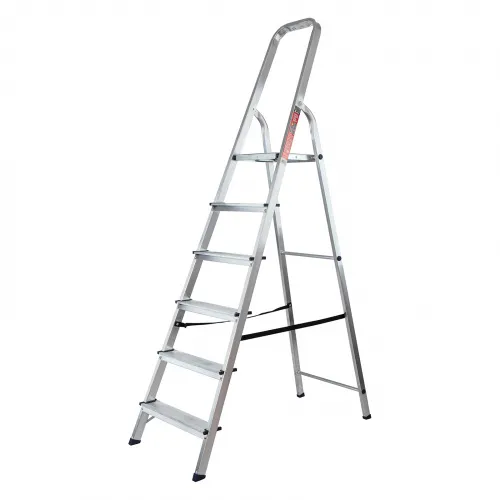 Стремянка усиленная, 6 ступеней, алюминиевая, MTX Стремянка усиленная, 6 ступеней, алюминиевая, MTX