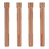 Набор цанг для электрода 1,6мм, 2,0мм, 2,4мм, 3,2 мм Denzel