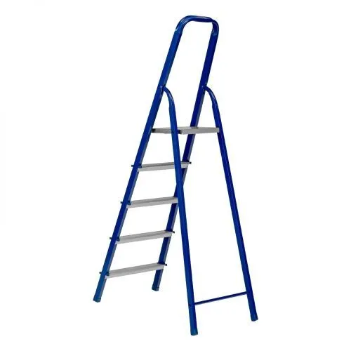 Стремянка, 5 ступеней, стальной профиль, алюминиевые ступени Сибртех фото 9 Стремянка, 5 ступеней, стальной профиль, алюминиевые ступени Сибртех фото 9