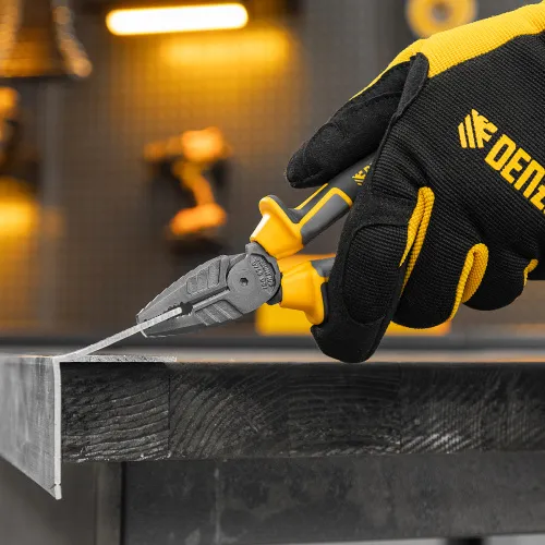 Плоскогубцы комбинированные 180 мм, трехкомпонентные рукоятки Denzel фото 15 Плоскогубцы комбинированные 180 мм, трехкомпонентные рукоятки Denzel фото 15