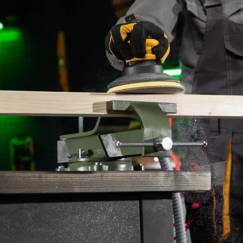 Тиски слесарные, 150 мм, стальные, поворотные Сибртех фото 4