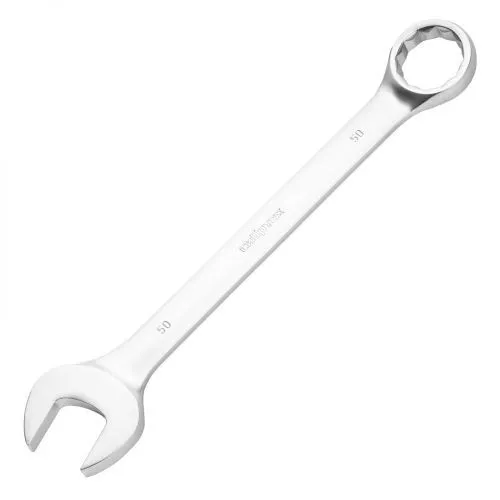 Ключ комбинированный 50мм, никелированный Сибртех Ключ комбинированный 50мм, никелированный Сибртех