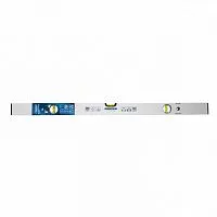 Уровень алюминиевый, 800 мм, фрезерованный, 3 глазка, магнитный Gross