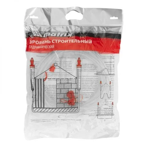 Гидроуровень,удлиненная колба, рельефная градуировка, 15м Matrix фото 2