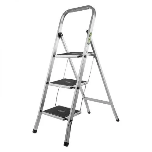 Стремянка 3 ступени, с полимерными ковриками, Сибртех Стремянка 3 ступени, с полимерными ковриками, Сибртех