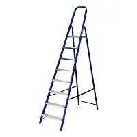 Стремянка, 8 ступеней, стальная, Сибртех
