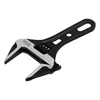 Ключ разводной 135 мм, CrV, кованый, укороченная рукоятка Denzel Ключ разводной 135 мм, CrV, кованый, укороченная рукоятка Denzel