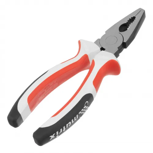 Плоскогубцы Premium, 180 мм, трехкомпонентные рукоятки Matrix фото 7 Плоскогубцы Premium, 180 мм, трехкомпонентные рукоятки Matrix фото 7