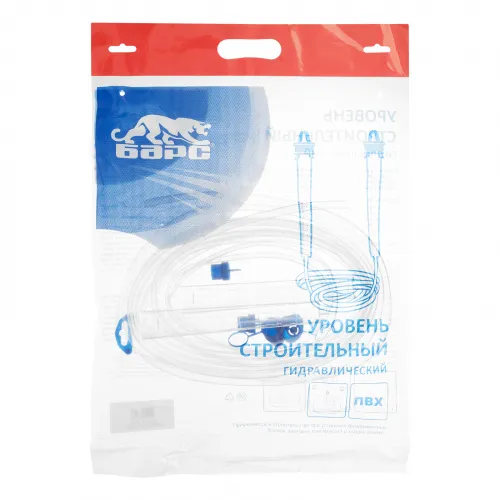 Гидроуровень, удлиненная колба, рельефная градуировка, 5 м Барс фото 6