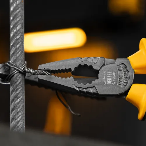 Плоскогубцы комбинированные 205 мм, трехкомпонентные рукоятки Denzel фото 6 Плоскогубцы комбинированные 205 мм, трехкомпонентные рукоятки Denzel фото 6