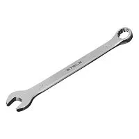 Ключ комбинированный, 9 мм, CrV, матовый хром Stels