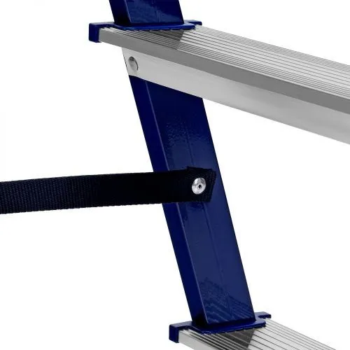 Стремянка двусторонняя 4 ступени, стальная, Сибртех фото 3 Стремянка двусторонняя 4 ступени, стальная, Сибртех фото 3