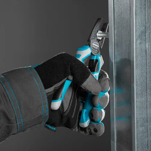 Плоскогубцы комбинированные 165 мм, трехкомпонентные рукоятки Gross фото 3 Плоскогубцы комбинированные 165 мм, трехкомпонентные рукоятки Gross фото 3