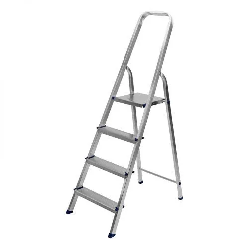Стремянка, 4 ступени, алюминиевая, Сибртех Стремянка, 4 ступени, алюминиевая, Сибртех