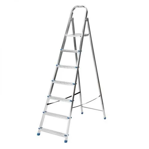 Стремянка, 7 ступеней, стальная, оцинкованная Сибртех Стремянка, 7 ступеней, стальная, оцинкованная Сибртех