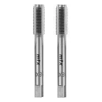 Метчик ручной М8 х 1 мм, комплект из 2 шт Сибртех