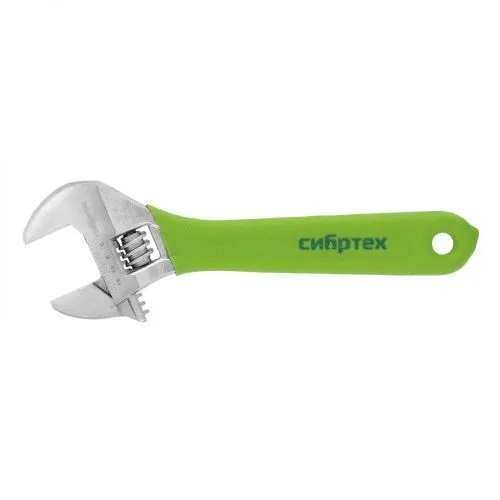 Ключ разводной, 150 мм, никелированный Сибртех фото 6 Ключ разводной, 150 мм, никелированный Сибртех фото 6