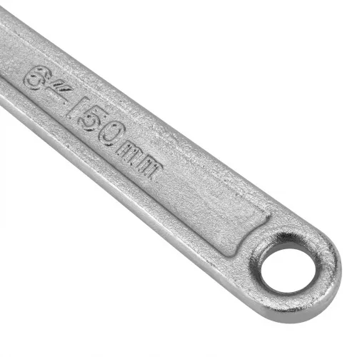 Ключ разводной, 150 мм, хромированный Sparta фото 4 Ключ разводной, 150 мм, хромированный Sparta фото 4