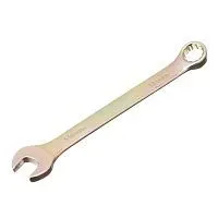 Ключ комбинированный, 11 мм, желтый цинк Сибртех Ключ комбинированный, 11 мм, желтый цинк Сибртех