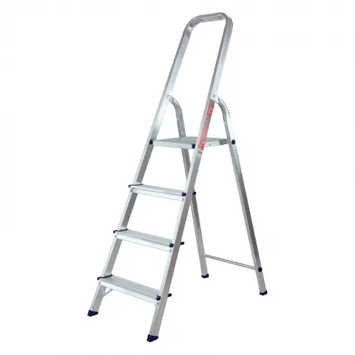 Стремянка усиленная, 4 ступени, алюминиевая, MTX Стремянка усиленная, 4 ступени, алюминиевая, MTX