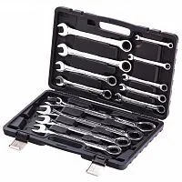 Набор ключей комбинированных, трещоточных 13 шт. Matrix